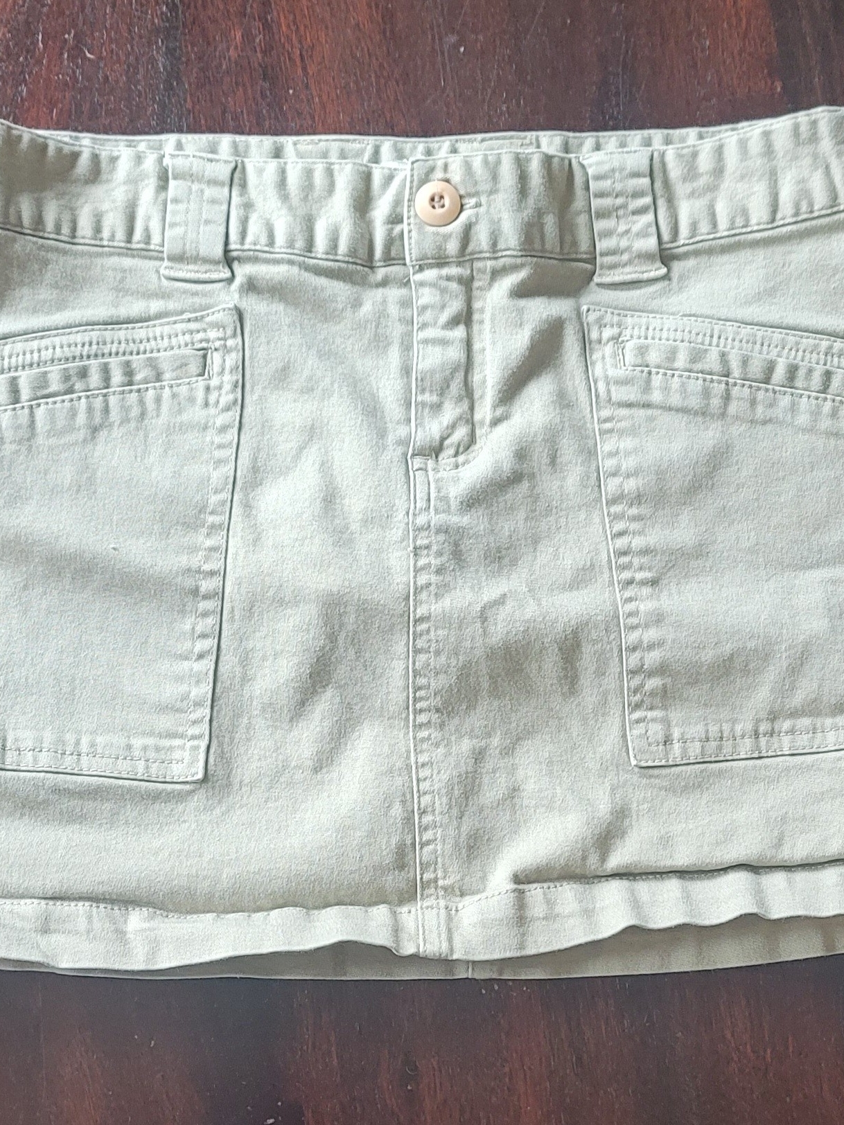 Billabong Light Tan Mini Skirt